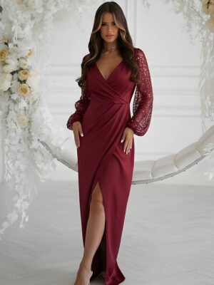 Vestito lungo model 219704 Bicotone