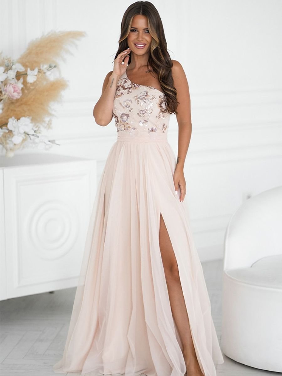 Vestito lungo model 220091 Bicotone