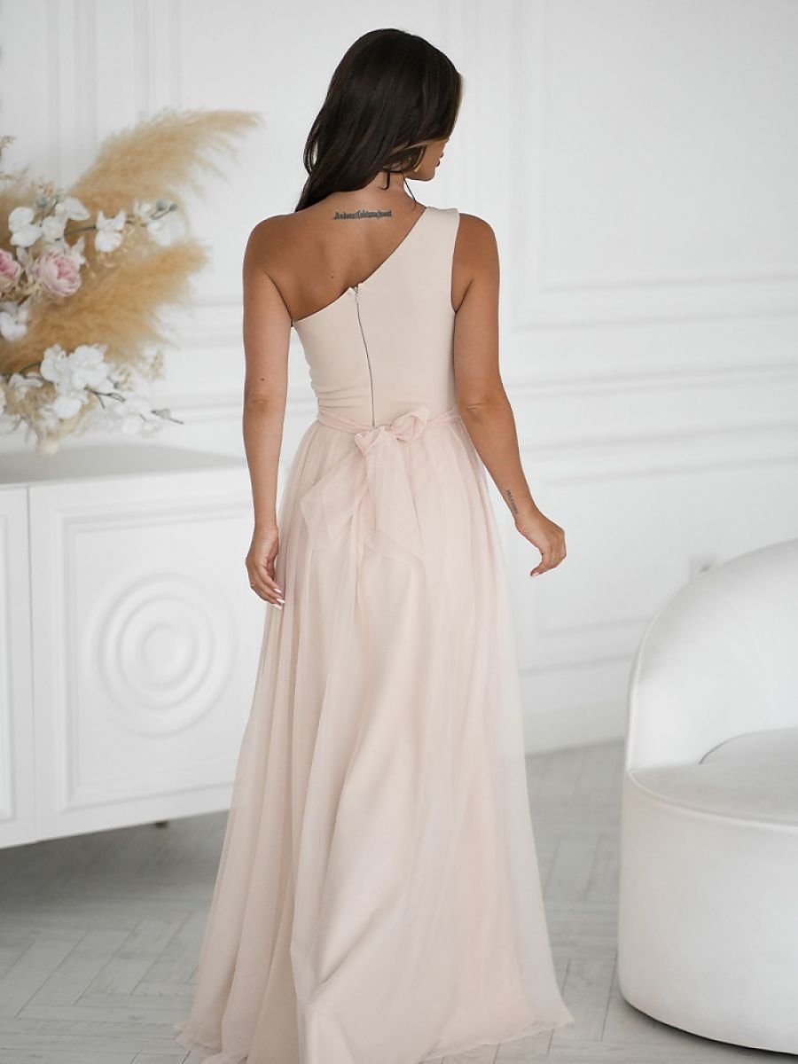 Vestito lungo model 220091 Bicotone - immagine 3