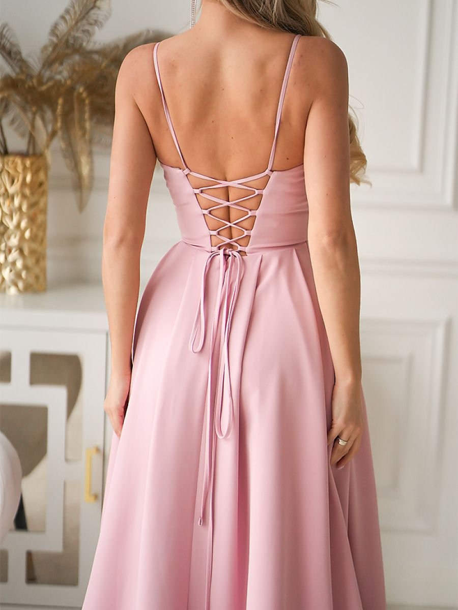 Vestito lungo model 224294 Bicotone - immagine 3